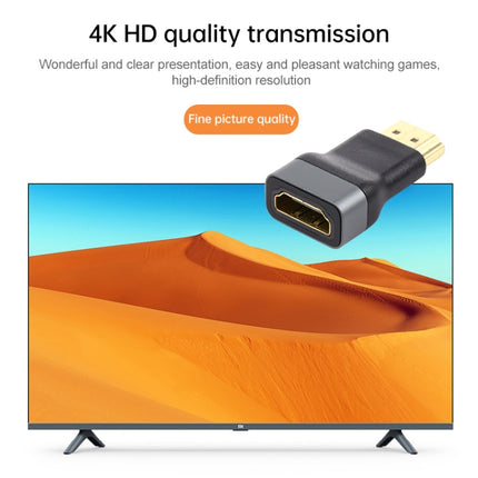 Gold-plated Head HDMI Female to HDMI Male Adapter-garmade.com