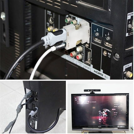 HDMI Female to VGA Male Converter with Audio Output Adapter for Projector, Monitor, TV Sets(Black)-garmade.com