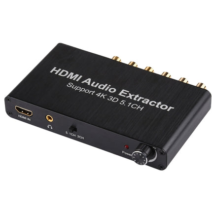 4K 3D HDMI 5.1CH Audio Decoder Extractor-garmade.com