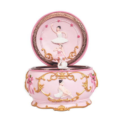 Ballet Girl Rotating Dancing Music Box Creative Birthday Gift, Music: Spirited Away-garmade.com