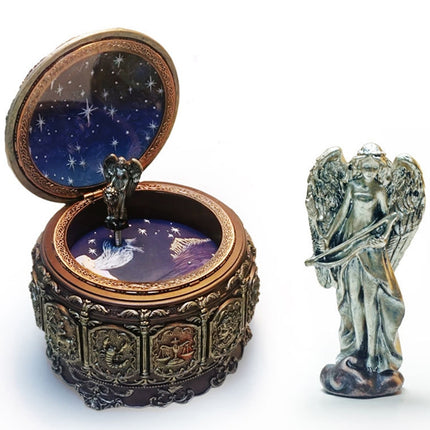 Constellation Luminous Resin Music Box Creative Birthday Gift (Sagittarius)-garmade.com