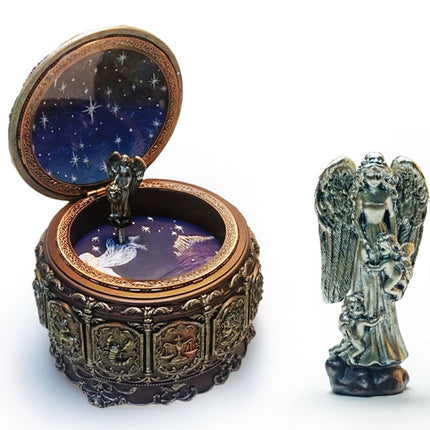 Constellation Luminous Resin Music Box Creative Birthday Gift (Gemini)-garmade.com