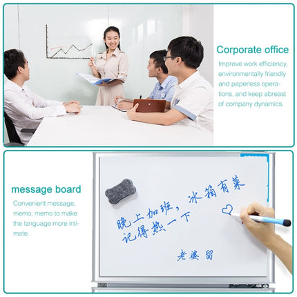 A3 PET Magnetic Soft Whiteboard Message Board Refrigerator Magnet, Size: 29.7cm x 42cm-garmade.com