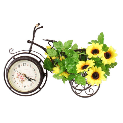 2 PCS Sunflower Artificial Flower Interior Background Wall Window Decoration, Length: 2.6m-garmade.com