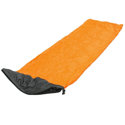 Inflatable Lounger Polyester Fabric Compression Air Bag Sofa for Beach / Travelling / Hospitality / Fishing, Size: 185cm x 75cm x 50cm, Normal Quality(Orange)-garmade.com