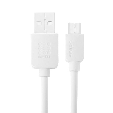 HAWEEL 3m High Speed Micro USB to USB Data Sync Charging Cable, For Samsung, Xiaomi, Huawei, LG, HTC, The Devices with Micro USB Port(White)-garmade.com