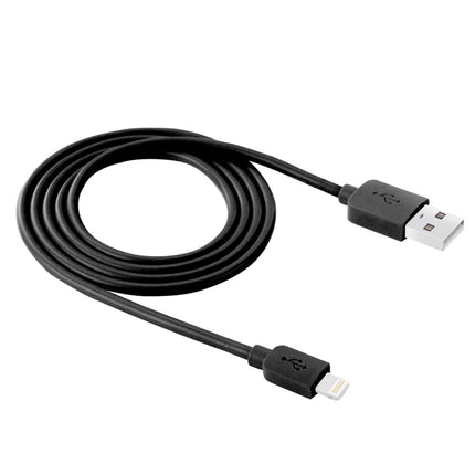 HAWEEL 1m High Speed 35 Cores 8 Pin to USB Sync Charging Cable for iPhone, iPad(Black)-garmade.com