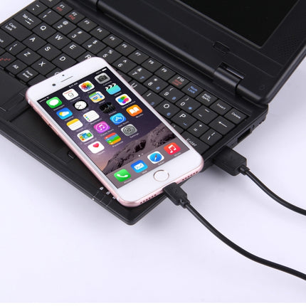 HAWEEL 1m High Speed 35 Cores 8 Pin to USB Sync Charging Cable for iPhone, iPad(Black)-garmade.com