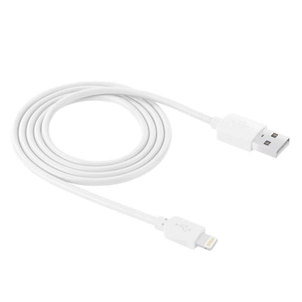 HAWEEL 1m High Speed 35 Cores 8 Pin to USB Sync Charging Cable for iPhone, iPad(White)-garmade.com