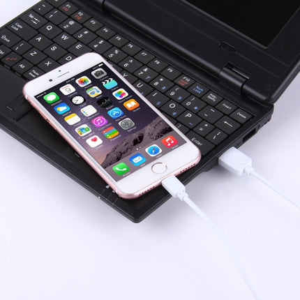 HAWEEL 1m High Speed 35 Cores 8 Pin to USB Sync Charging Cable for iPhone, iPad(White)-garmade.com