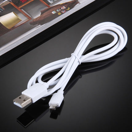 HAWEEL 1m High Speed 35 Cores Micro USB to USB Data Sync Charging Cable(White)-garmade.com