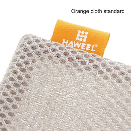 HAWEEL Nylon Mesh Drawstring Pouch Bag with Stay Cord for up to 7.9 inch screen Tablet, Size: 24cm x 16cm(Grey)-garmade.com