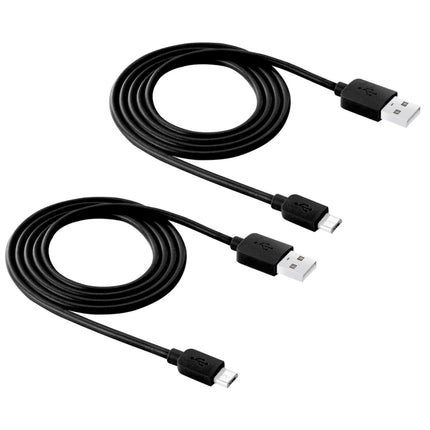 2 PCS HAWEEL 1m High Speed Micro USB to USB Data Sync Charging Cable Kits For Galaxy, Huawei, Xiaomi, LG, HTC and other Smart Phones-garmade.com