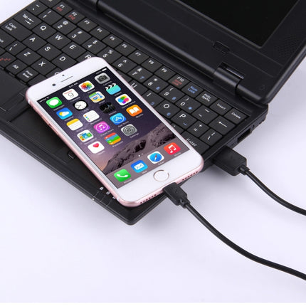 5 PCS HAWEEL 1m High Speed 8 pin to USB Sync and Charging Cable Kit for iPhone, iPad(Black)-garmade.com