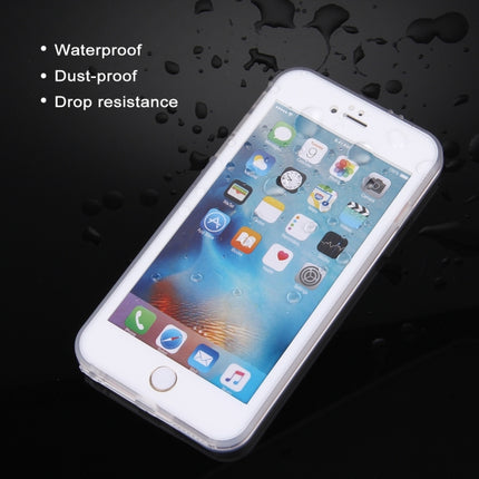 HAWEEL for iPhone 6 Plus & 6s Plus Tridimensional Diamond Pattern 3ATM Life Waterproof Protective Case(White)-garmade.com
