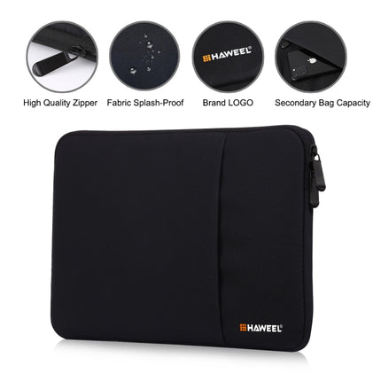 HAWEEL 11 inch Sleeve Case Zipper Briefcase Carrying Bag (Black)-garmade.com