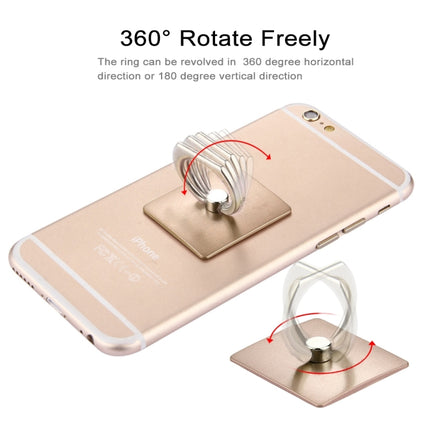 360 Degrees Rotation Ring Phone Holder(Gold)-garmade.com