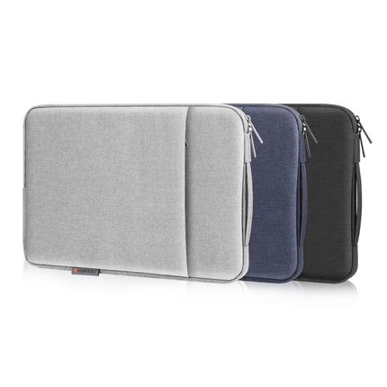 HAWEEL Laptop Sleeve Case Zipper Briefcase Bag with Handle for 14-15 inch Laptop(Gray Blue)-garmade.com