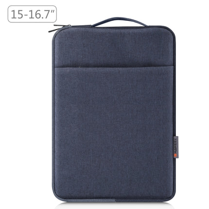HAWEEL Laptop Sleeve Case Zipper Briefcase Bag with Handle for 15-16.7 inch Laptop(Gray Blue)-garmade.com