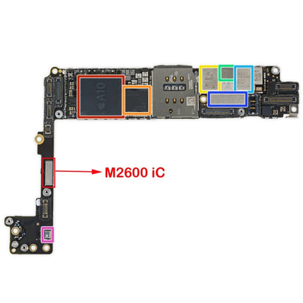 Camera Flash Module IC M2600 for iPhone 7-garmade.com