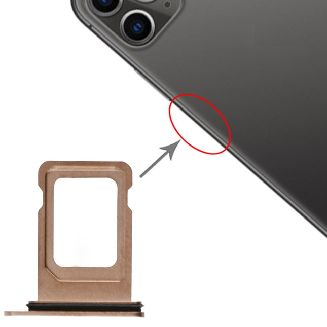 SIM Card Tray for iPhone 11 Pro / 11 Pro Max(Gold)-garmade.com