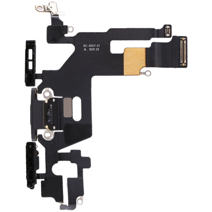 Charging Port Flex Cable for iPhone 11(Black)-garmade.com
