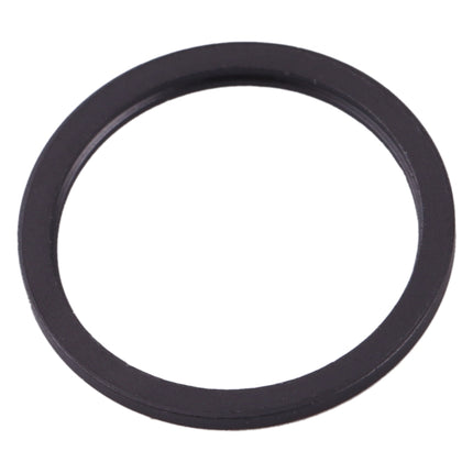 2 PCS Rear Camera Glass Lens Metal Protector Hoop Ring for iPhone 11(Black)-garmade.com