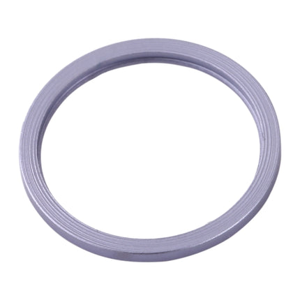 2 PCS Rear Camera Glass Lens Metal Protector Hoop Ring for iPhone 11(Purple)-garmade.com