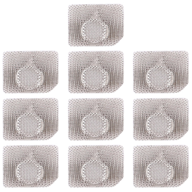 10 PCS Microphone / Flashlight Dustproof Mesh For iPhone 11 Pro Max / 11 Pro / 11(White)-garmade.com