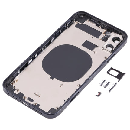Back Housing Cover with Appearance Imitation of iP13 Pro for iPhone 11(Black)-garmade.com