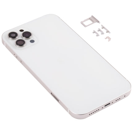 Back Housing Cover with Appearance Imitation of iP13 Pro for iPhone 11(White)-garmade.com