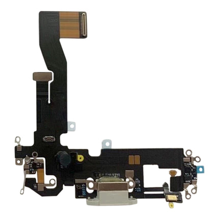 Charging Port Flex Cable for iPhone 12 Pro(White)-garmade.com