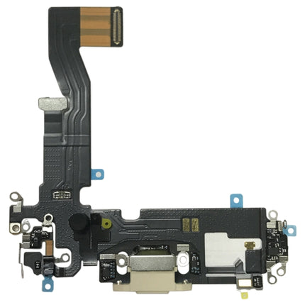 Charging Port Flex Cable for iPhone 12 Pro(Gold)-garmade.com