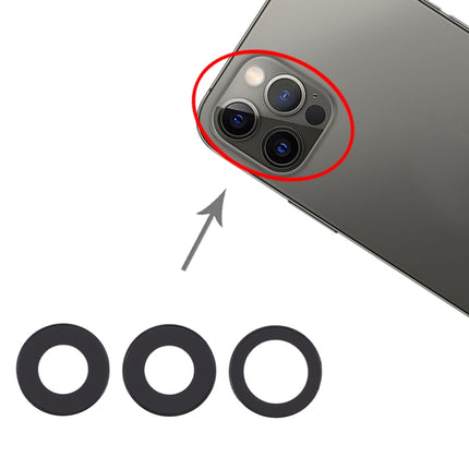 Camera Lens Cover for iPhone 12 Pro (Black)-garmade.com