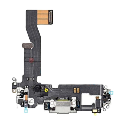 Charging Port Flex Cable for iPhone 12 (White)-garmade.com