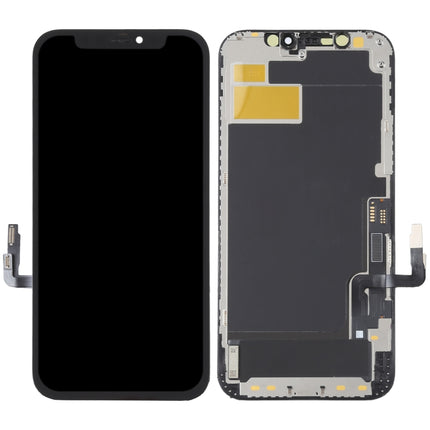 YK OLED LCD Screen For iPhone 12 / 12 Pro with Digitizer Full Assembly, Remove IC Need Professional Repair-garmade.com