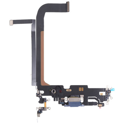 Charging Port Flex Cable for iPhone 13 Pro Max(Blue)-garmade.com