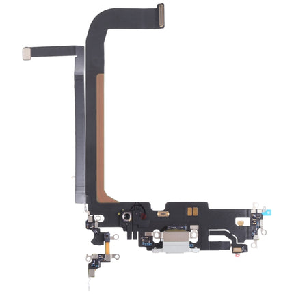 Charging Port Flex Cable for iPhone 13 Pro Max(White)-garmade.com