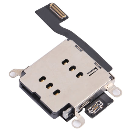 Double SIM Card Reader Socket with Flex Cable for iPhone 13-garmade.com