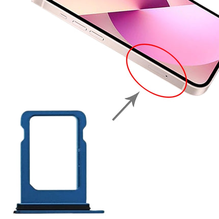 SIM Card Tray for iPhone 13 mini (Blue)-garmade.com