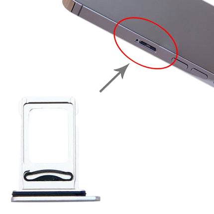 SIM+SIM Card Tray for iPhone 13 Pro(Silver)-garmade.com