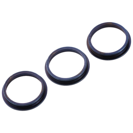 3 PCS Rear Camera Glass Lens Metal Protector Hoop Ring for iPhone 11 Pro & 11 Pro Max(Green)-garmade.com