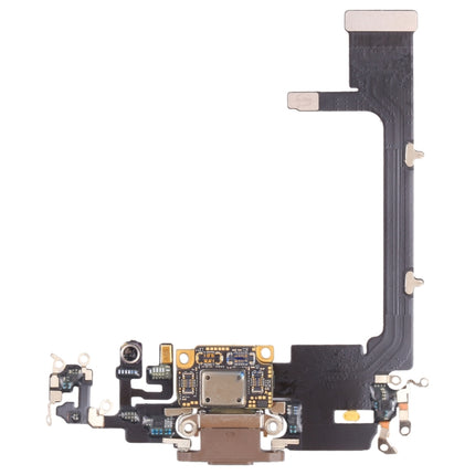 Original Charging Port Flex Cable for iPhone 11 Pro (Gold)-garmade.com