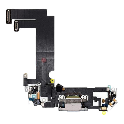 Charging Port Flex Cable for iPhone 12 Mini(White)-garmade.com
