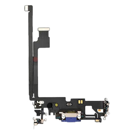Charging Port Flex Cable for iPhone 12 Pro Max (Blue)-garmade.com