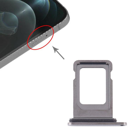 SIM Card Tray + SIM Card Tray for iPhone 12 Pro Max(Graphite)-garmade.com