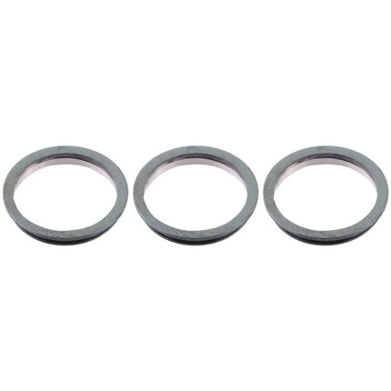 3 PCS Rear Camera Glass Lens Metal Protector Hoop Ring for iPhone 12 Pro Max(Aqua Blue)-garmade.com