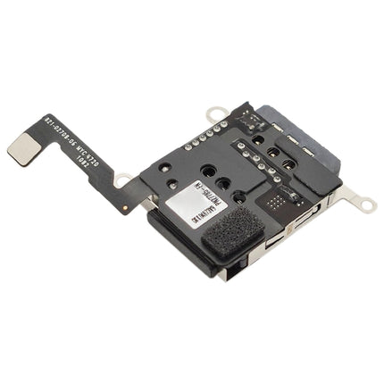 Dual SIM Card Holder Socket with Flex Cable for iPhone 12 Pro Max-garmade.com