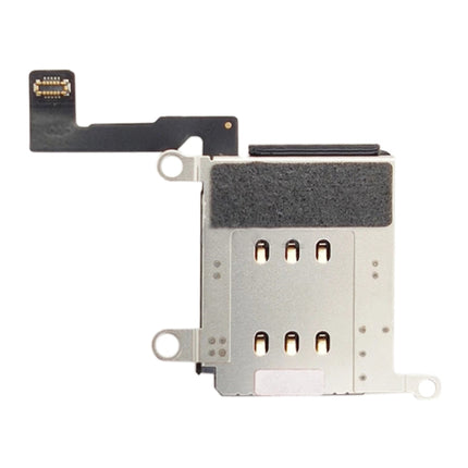 Dual SIM Card Holder Socket with Flex Cable for iPhone 12 Pro Max-garmade.com