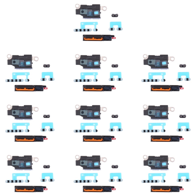 10 PCS Speaker Dustproof Mesh with Frame for iPhone 12 Pro Max(Grey)-garmade.com